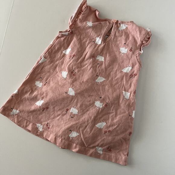 Carter's Pink Bunny Dress - Picture 5 of 6